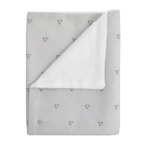 MoDRN Giraffe Baby Blanket- Grey and White